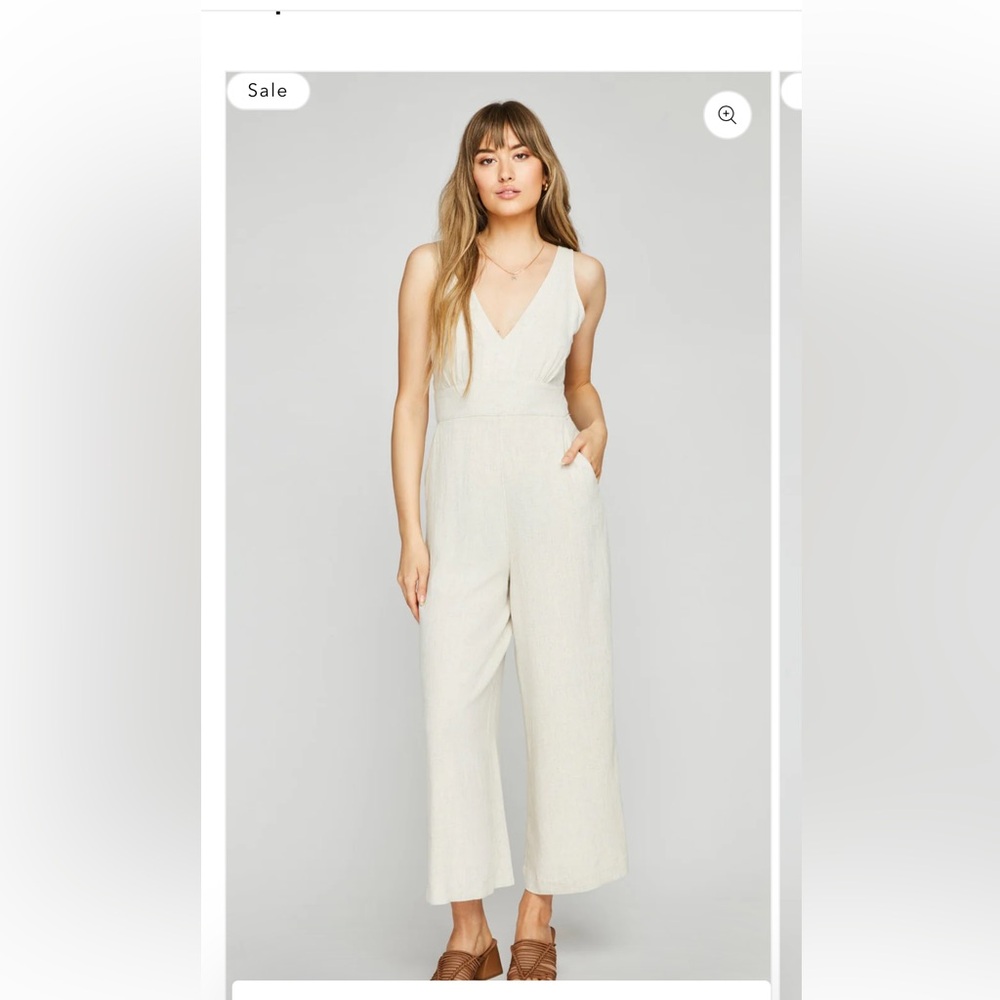 ISO Gentle Fawn Gianna jumper M in linen.